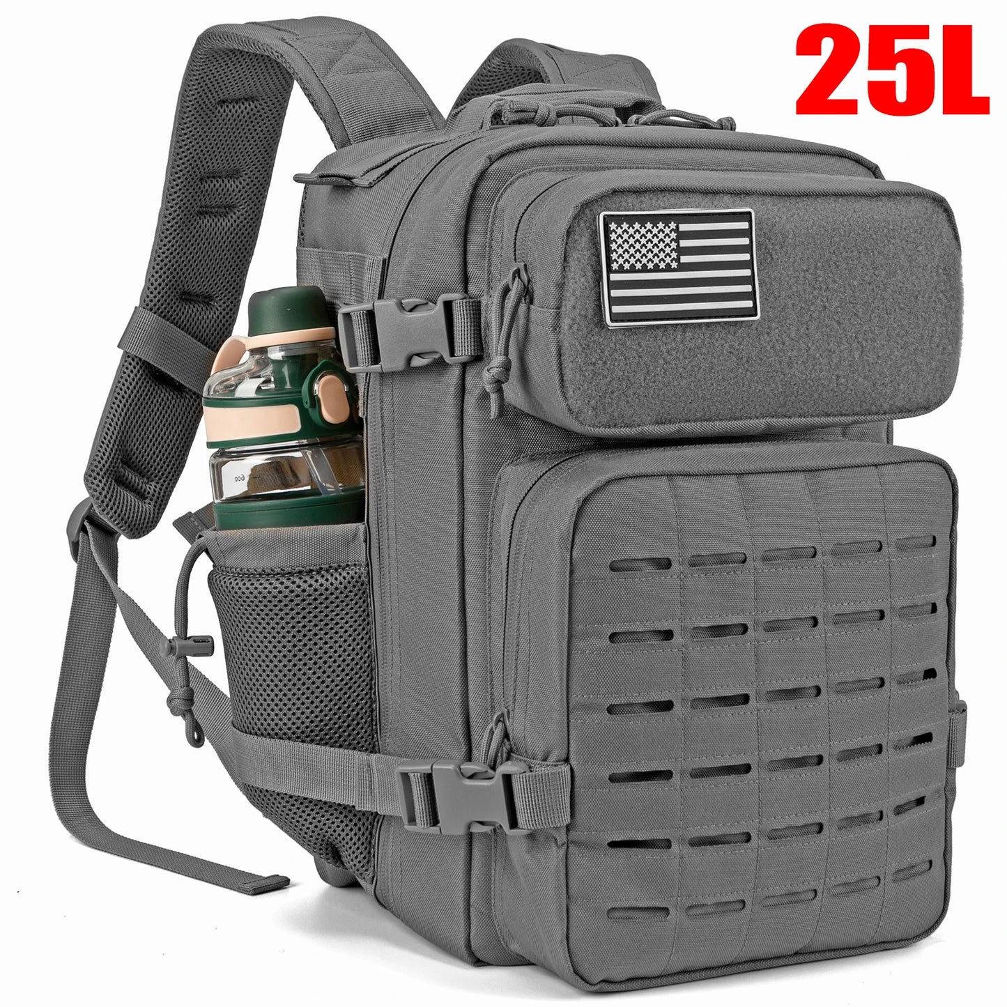 25L Tactical Outdoor Backpack MOLLE Design