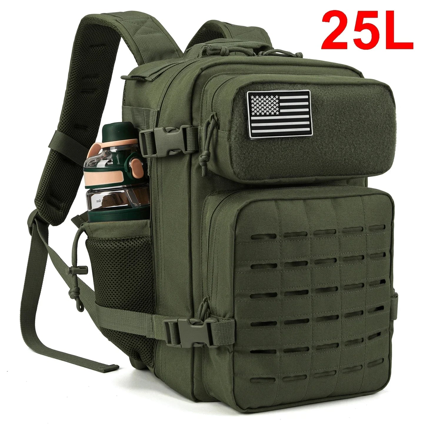 25L Tactical Outdoor Backpack MOLLE Design