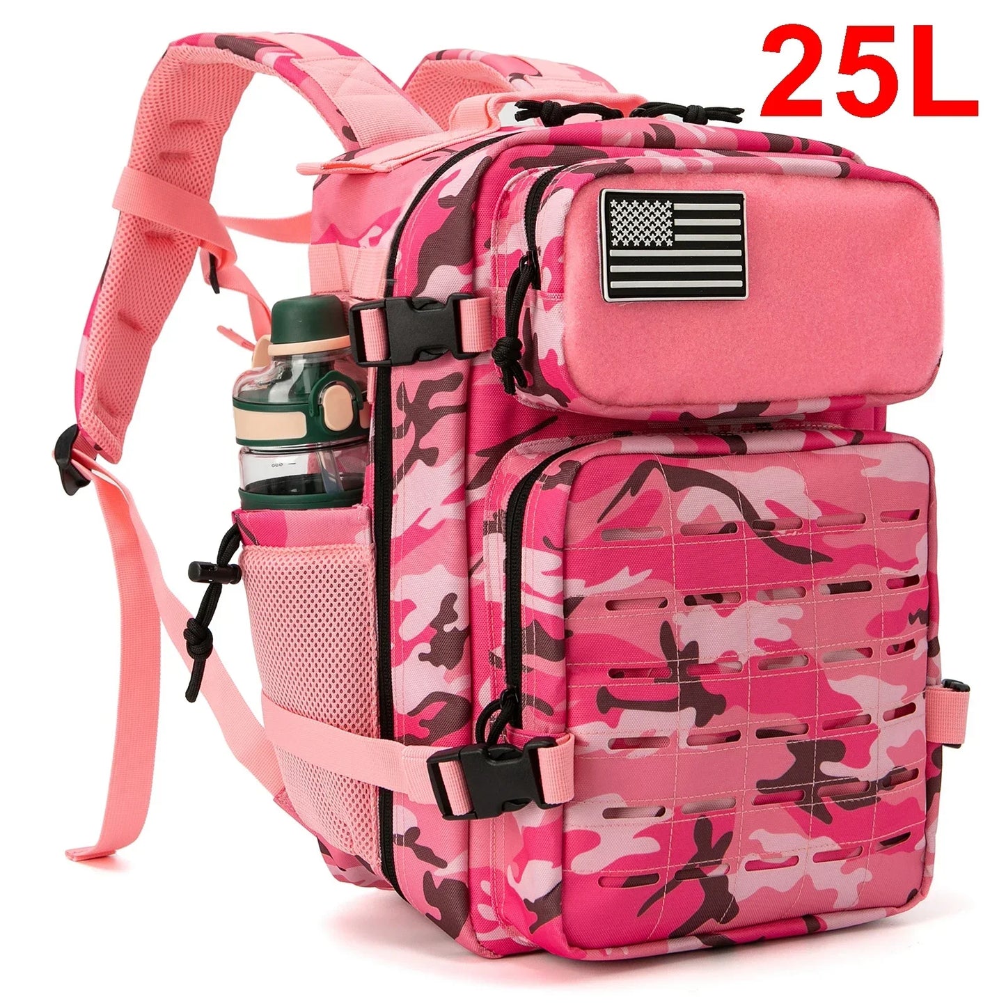 25L Tactical Outdoor Backpack MOLLE Design