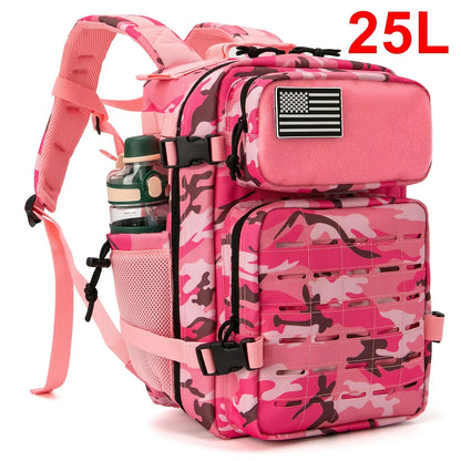 25L Tactical Outdoor Backpack MOLLE Design