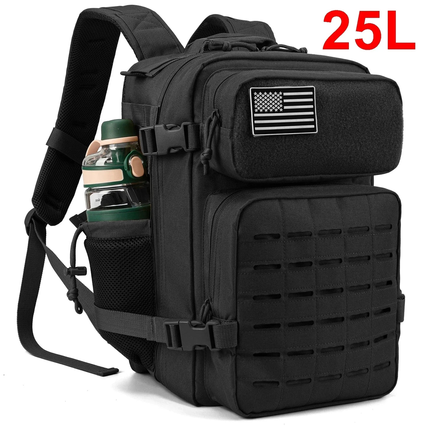 25L Tactical Outdoor Backpack MOLLE Design