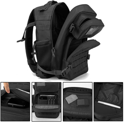 25L Tactical Outdoor Backpack MOLLE Design